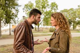 Willoughby Center-Couple Fighting